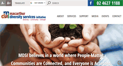 Desktop Screenshot of mdsi.org.au